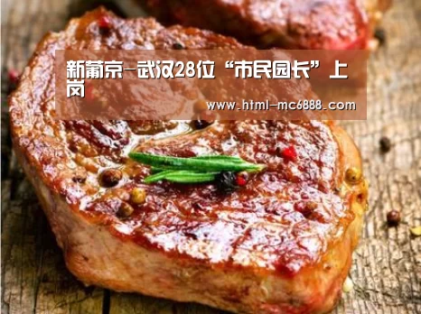 新葡京-武汉28位“市民园长”上岗(图3) 新葡京